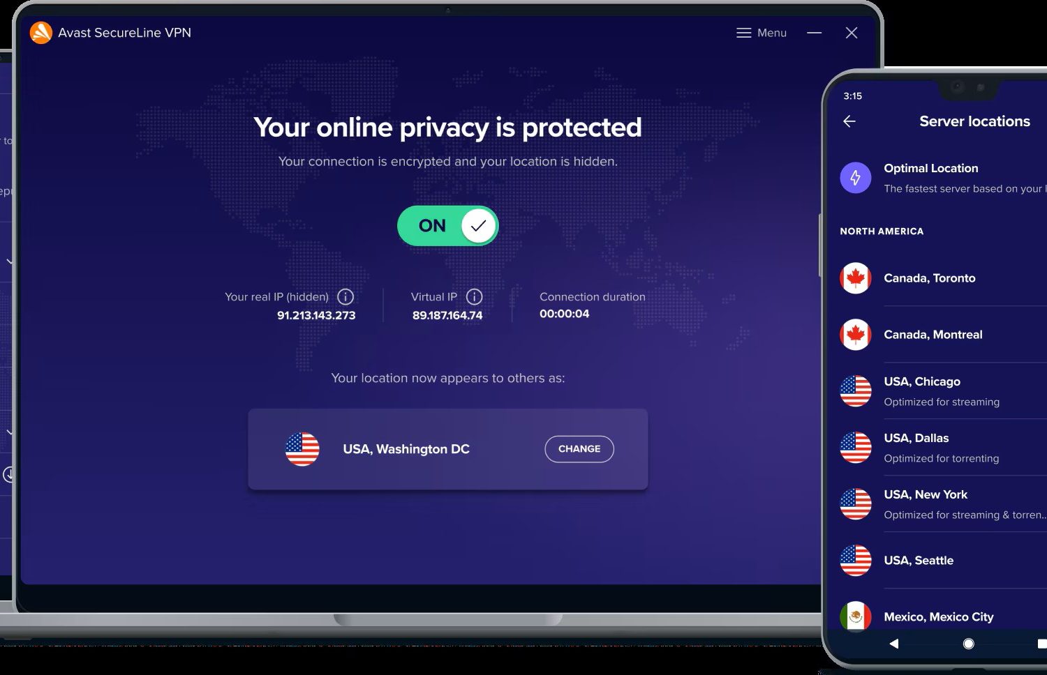 Avast SecureLine VPN